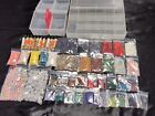 Over 2 Lb Vintage To Mod Glass Seed Beads Plus Boxes Mixed Lot Jewelry