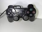 New ListingSony PlayStation 2 Dual Shock Analog Controller - Black Clean Fast Shipping