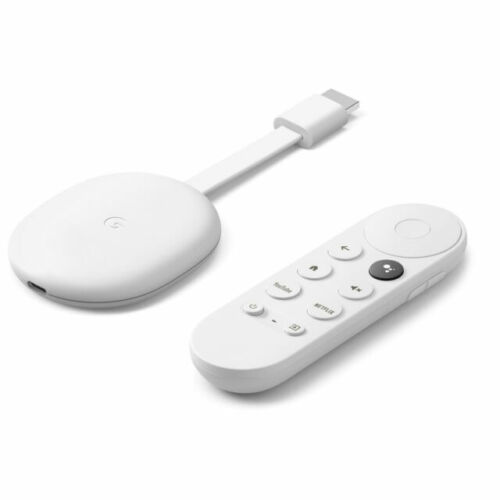 New ListingGoogle Chromecast with Google TV 4K UHD Media Streamer - Snow