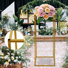 Wedding Flower Stand- Metal Vase Column Stand - Geometric Centerpiece 30x30x80cm
