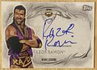 2015 Topps WWE Undisputed  RAZOR RAMON (Scott Hall) Autograph On Card Auto HOF 3