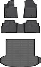 All Weather Floor Mats & Trunk Cargo Liner for 2023-2024 Kia Sportage EX/LX/SX