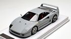 1/18 GL Models  F40 in Matte Gray on Leather Base