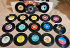 New ListingVintage 45 rpm Vinyl Record Lot 18-3 Sleeves Many Obscure Labels Scratch/Scuffs