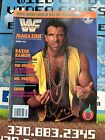 WWF Wrestling Magazine - RAZOR RAMON - March 1993  WWE.  very good condition