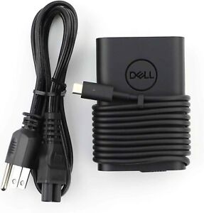 For Dell 65W Type C Laptop Charger USB C Power Adapter 02YK0F Latitude XPS Venue