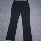 Lauren Ralph Lauren Dress Pants Womens Size 10 Black Straight Leg Career Trouser