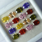 9 Pcs Natural Certified Sapphire Mix Color Oval Shape Loose Gemstone 7x5 MM Lot