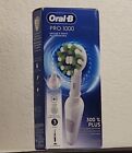 New ListingOral-B Pro 1000 Rechargeable Electric Toothbrush, with Pressure Sensor - White