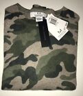 MAGASCHONI 100% Cashmere CAMOUFLAGE Sweater size S M L XL ($248) NWT Camo