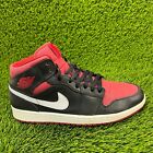 Nike Air Jordan 1 Retro Mens Size 11 Black Athletic Shoes Sneakers 554724-020