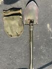 Vtg AMES U.S. Army 1967 Vietnam War Era Folding Shovel & Pick Trench Tool w/Case