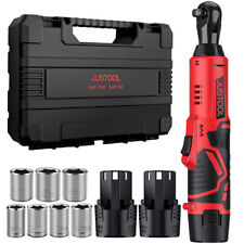 12V Cordless Electric Ratchet Wrench 3/8