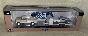 m2 machines 1/64 Auto Haulers1969 Ford F100 Ranger 4X4 & 1968 Mustang GT 390 R65