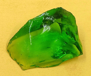 79 Ct Natural Raw Rough Green Peridot EGL Certified Arizona Loose Gemstone AKN