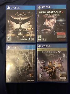 #66 - PS4 Game Lot, 4 Games Included, All Tested And Working, Some CIB