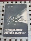 Vintage Daytona Beach Florida FL Dog Track Greyhound Racing Program Aug 26 1964
