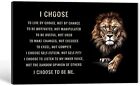 Lion Quotes Wall Art Lion Animal Canvas Wall Art Inspirational Lion Quotes Poste