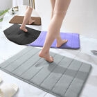 Memory Foam Bath Rug Bathroom Floor Shower Mat Carpet Non-slip Soft Absorbent