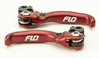 Flo Motorsports Shimano Deore XT M8000 and M8100 Hydraulic Brake Lever Set Red