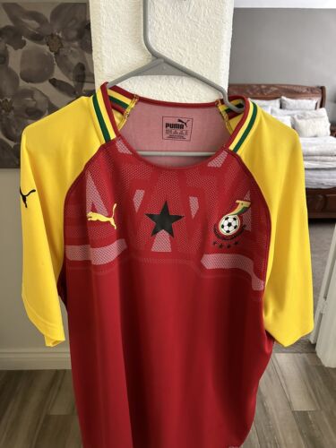 Ghana football national team soccer jersey XXL Puma