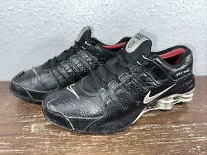 Nike Shox NZ PA Black Leather Men’s Size 9  (724531-001)