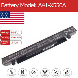 A41-X550A Battery for Asus K450LD A550XI X452MJ K552WA A41-X55 A41-X550 X550M