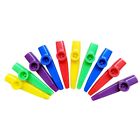 Plastic Kazoos Musical Instruments with Flute Diaphragms for Gift, Prrm