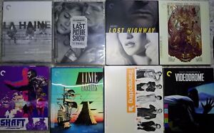 Criterion Collection 4K UHD Blu Ray Lot 8 Movies Total LIKE NEW * Set