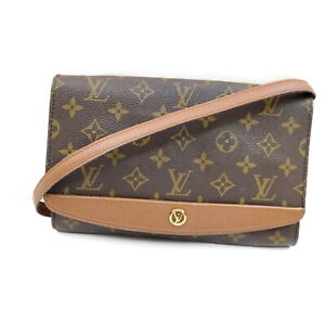 Louis Vuitton LV Shoulder Bag M51798 Bordeaux 24 Brown Monogram 432419