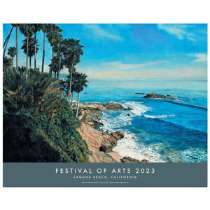 New Listing2023 FESTIVAL OF ARTS PAGEANT MASTERS POSTER LAGUNA BEACH - ORIGINAL MINT ROLLED