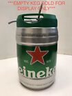 *Empty Heineken Aluminum 5L Liter Mini Keg Barrel Man Cave Display! Collectible!