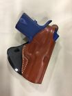 Leather PADDLE Holster: COLT OFFICER 1911 - 3”, KIMBER ULTRA/PRO CARRY  (# 3093)