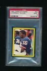 1982 Topps Stickers #92 Lawrence Taylor Rookie PSA 9 rc yellow border MB10