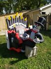 SEE VIDEO!!! Inflatable Airblown Animated Organ Skeleton Player Piano Halloween