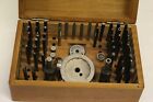 G. BOLEY STAKING SET WITH WOODEN BOX ~ VINTAGE WATCH TOOL WATCHMAKER ESTATE -O10