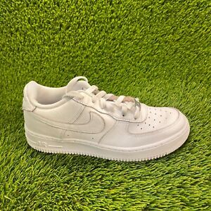 Nike Air Force 1 Low Womens Size 8.5 White Athletic Shoes Sneakers 314192-117