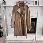 Burberry London England Mid-Length The Chelsea Heritage Trench Coat - Honey