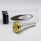 Genuine Curry Couesnon Taper 30FLM 24K Gold Rim & Cup Flugelhorn Mouthpiece NEW