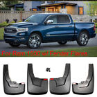 Factory Fitment Splash Mud Guards Flaps Kit For 19-Up Ram 1500 w/ Fender Flares (For: Ram)
