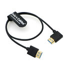 8K HD HDMI 2.1 Cable Straight to Right Angle HDMI High Speed for Atomos 50cm