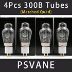 4pcs matched Quad PSVANE 300B HIFI Vacuum Tubes replace Shuguang 300B 300B-98