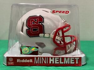 North Carolina State Wolfpack - NCAA Riddell Speed Mini Helmet - 3002086 - Rare