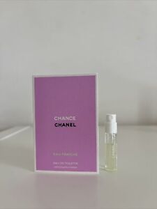 Chanel Chance Eau Fraiche Eau de Toilette Perfume Sample New In Card