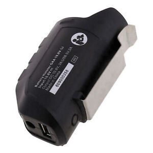 USB adapter charger for BOSCH BHB120 10.8V / 12V Li-ion battery adapter US