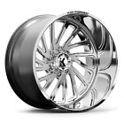 New Listing22x12 KG1 KF004 Vile Polished DIRECTIONAL FORGED Wheels 6x5.5 (-44mm) Set of 4