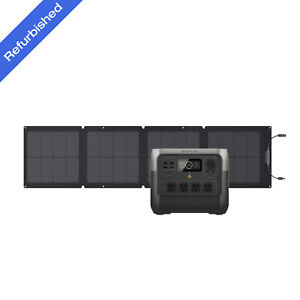 EcoFlow Solar Generator RIVER 2 Pro 768Wh+110W Solar Panel Certified Refurbished