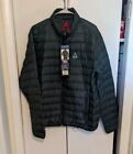 Gerry Seamless Sweater Down Jacket Mens Size L Alpine Green Brand New 650 Fill
