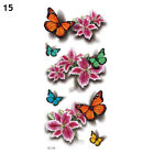 Flowers Butterfly Temporary Tattoos Waterproof Body Art Concealer Tattoo Sticker