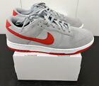 New Nike Dunk Low ID By You Grey Red AH7979 992 Men Size 9